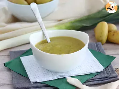 Schnelle und einfache Kartoffel-Lauch-Suppe - foto 3