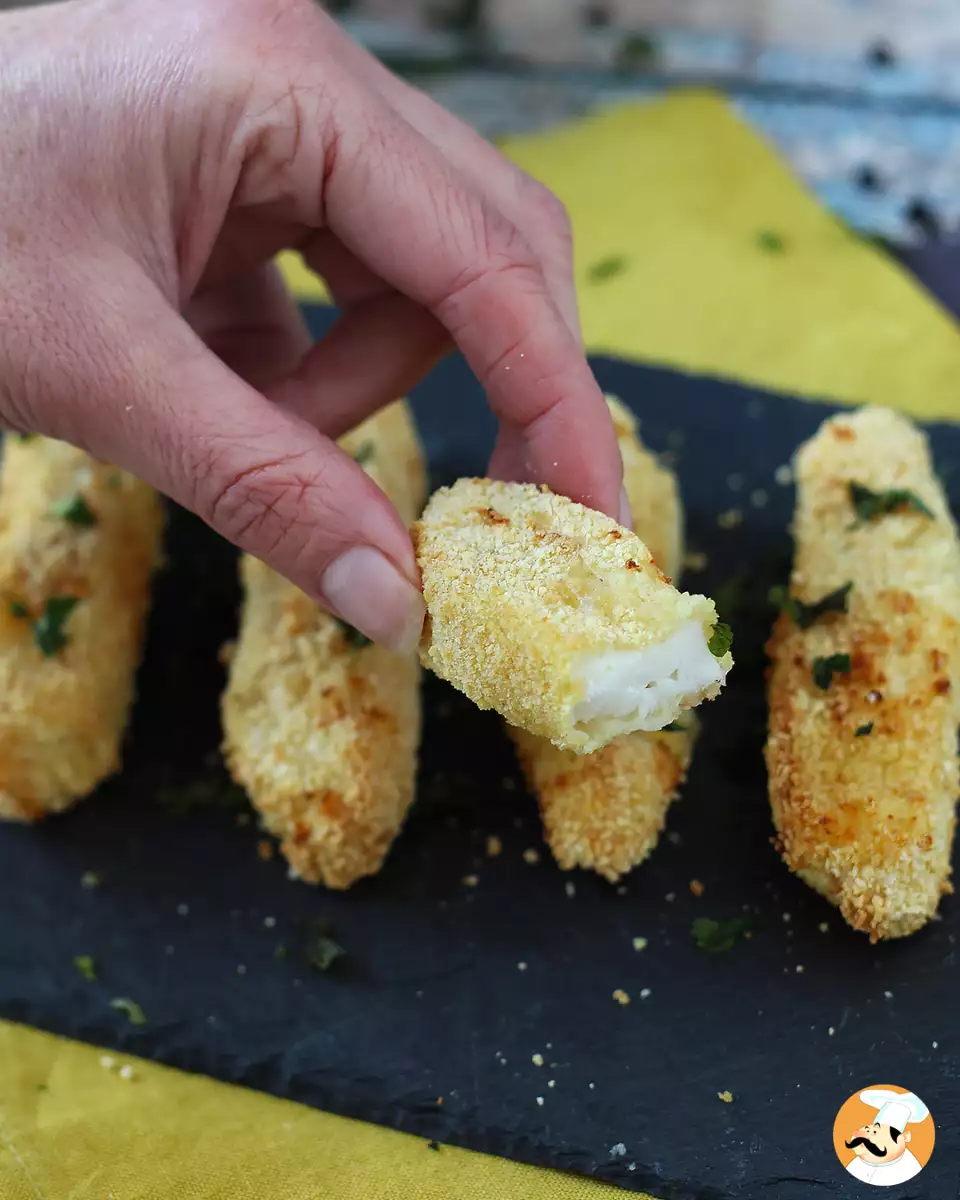 6. Kabeljau-Sticks mit Airfryer