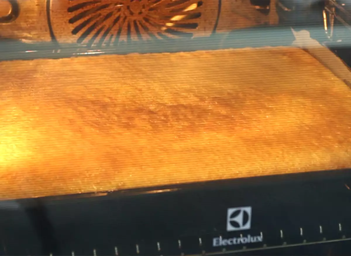 Schritt 4: Kurzes Backen