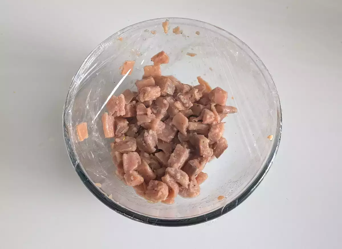 1. Marinieren von Lachs