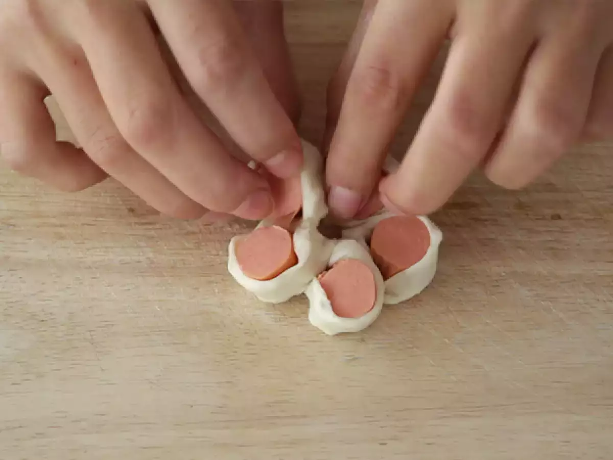 9. Blume - Essbare Blütenblätter aus Blätterteig