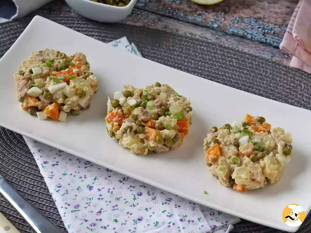 8. Russischer Salat mit Thunfisch