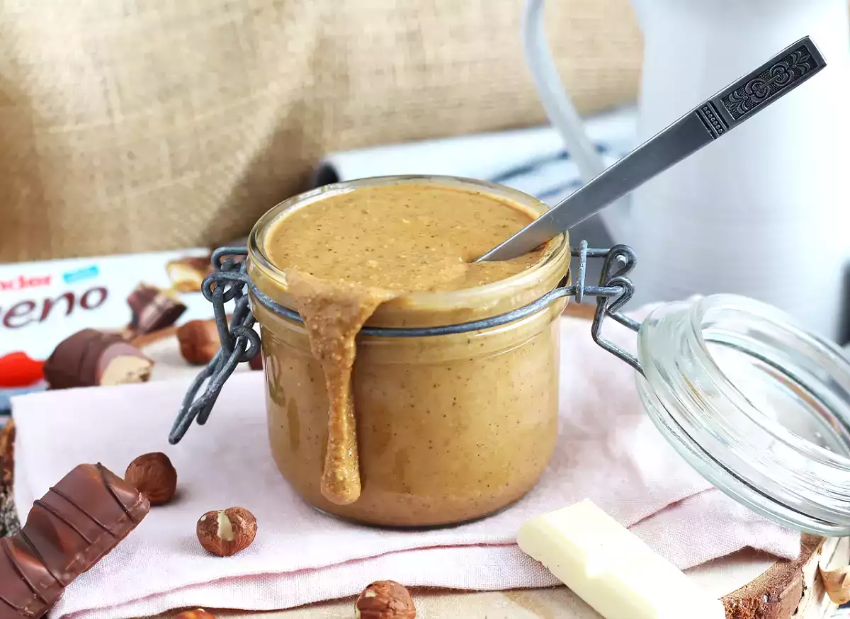 Dieses Express-Rezept ahmt die zartschmelzende Creme von Kinder Bueno nach (und macht süchtig!).