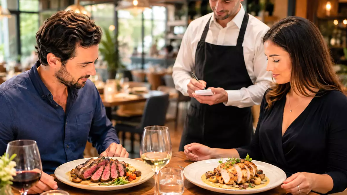 Der Grund, warum man in einem Restaurant nie nach dem Gargrad des Hähnchens gefragt wird