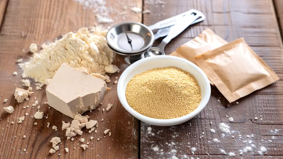 Verpassen Sie keine Rezepte mehr: Wandeln Sie frische Hefe ganz einfach in Trockenhefe um.