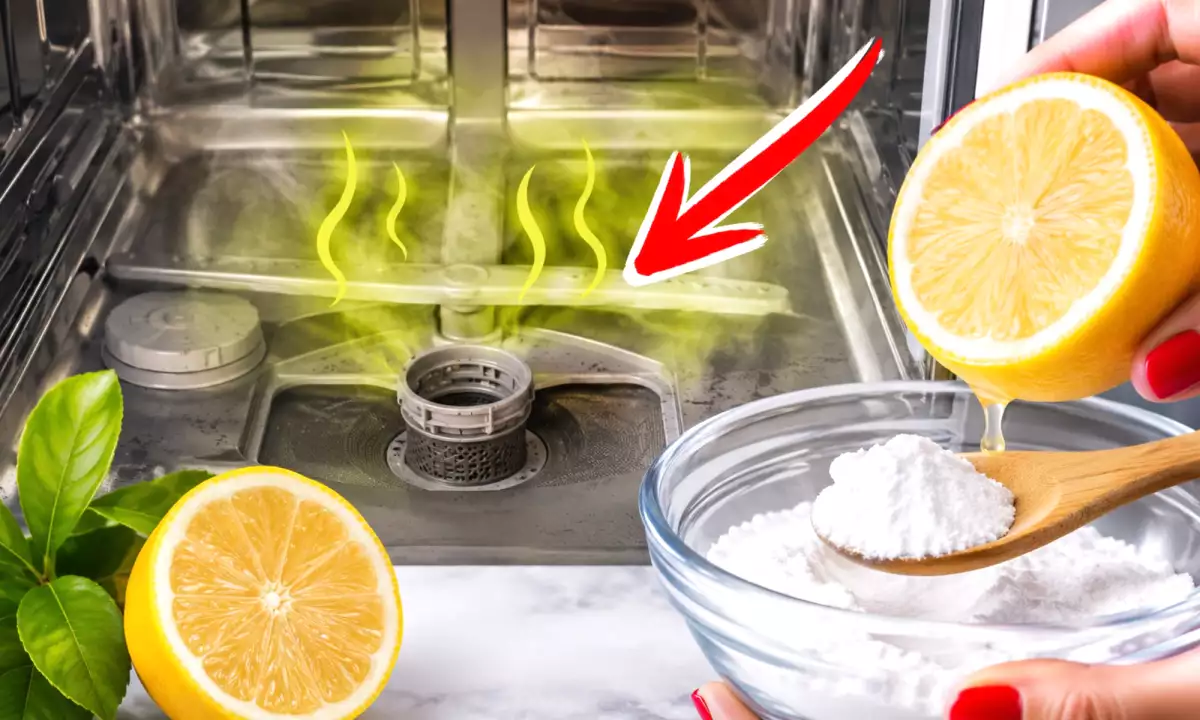 Kein Deo mehr: die natürliche Methode, um schlechte Gerüche aus der Spülmaschine in 5 Minuten zu entfernen