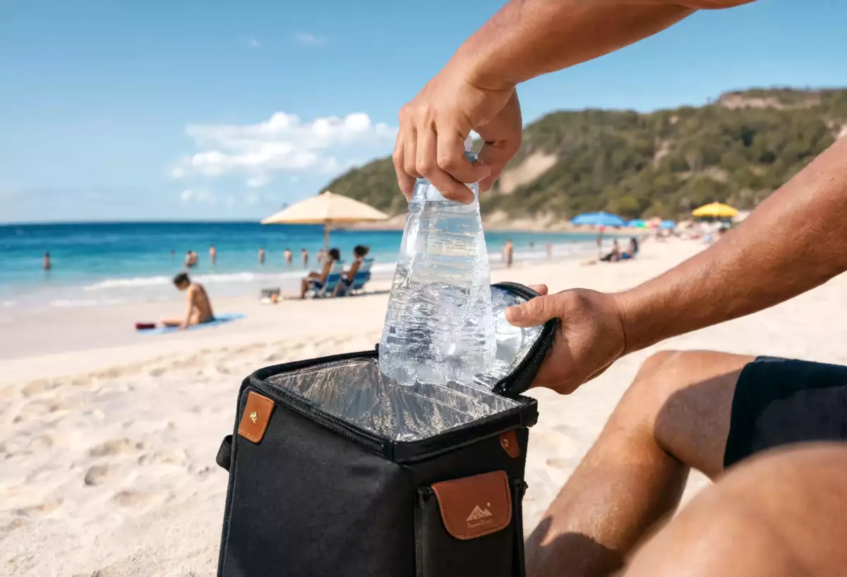 Wie man Getränke an den Strand mitnimmt, ohne dass sie ihre Kühle verlieren