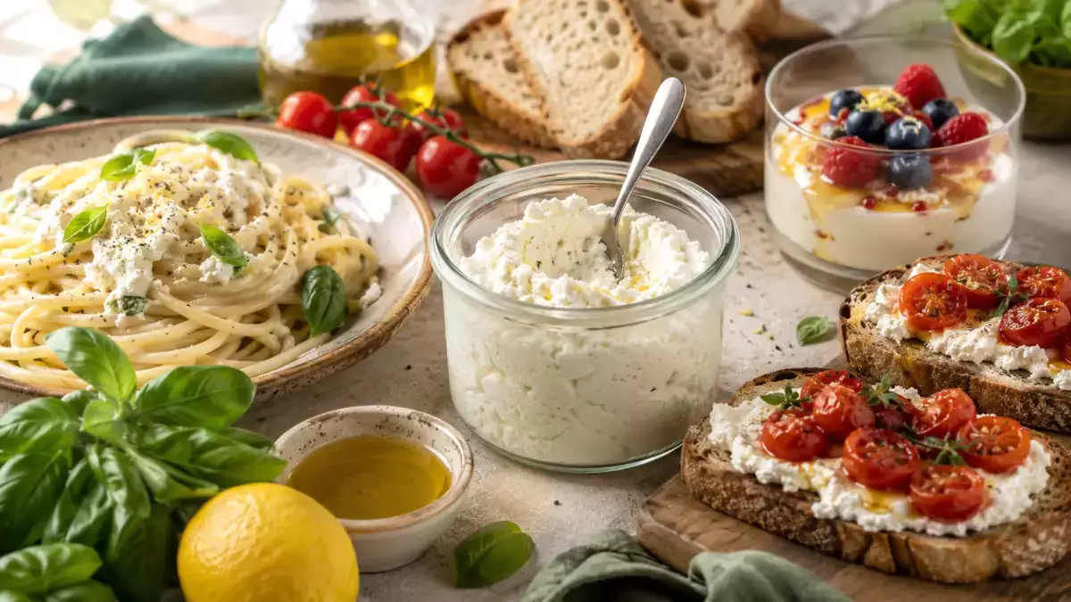 Steht noch ein Becher Ricotta in Ihrem Kühlschrank herum? Diese leckeren Ideen können Ihr Essen retten