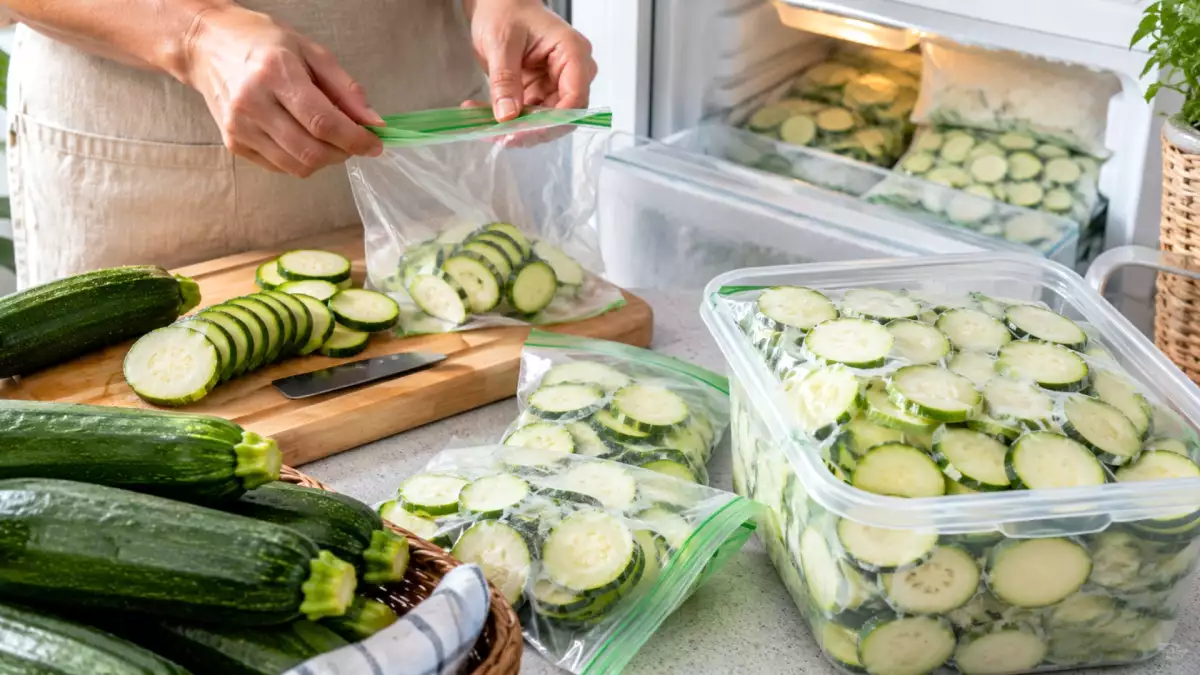 So friert man Zucchini im Sommer ein, um einen perfekten Vorrat für den Winter anzulegen: Der Schritt, den man nicht überspringen sollte