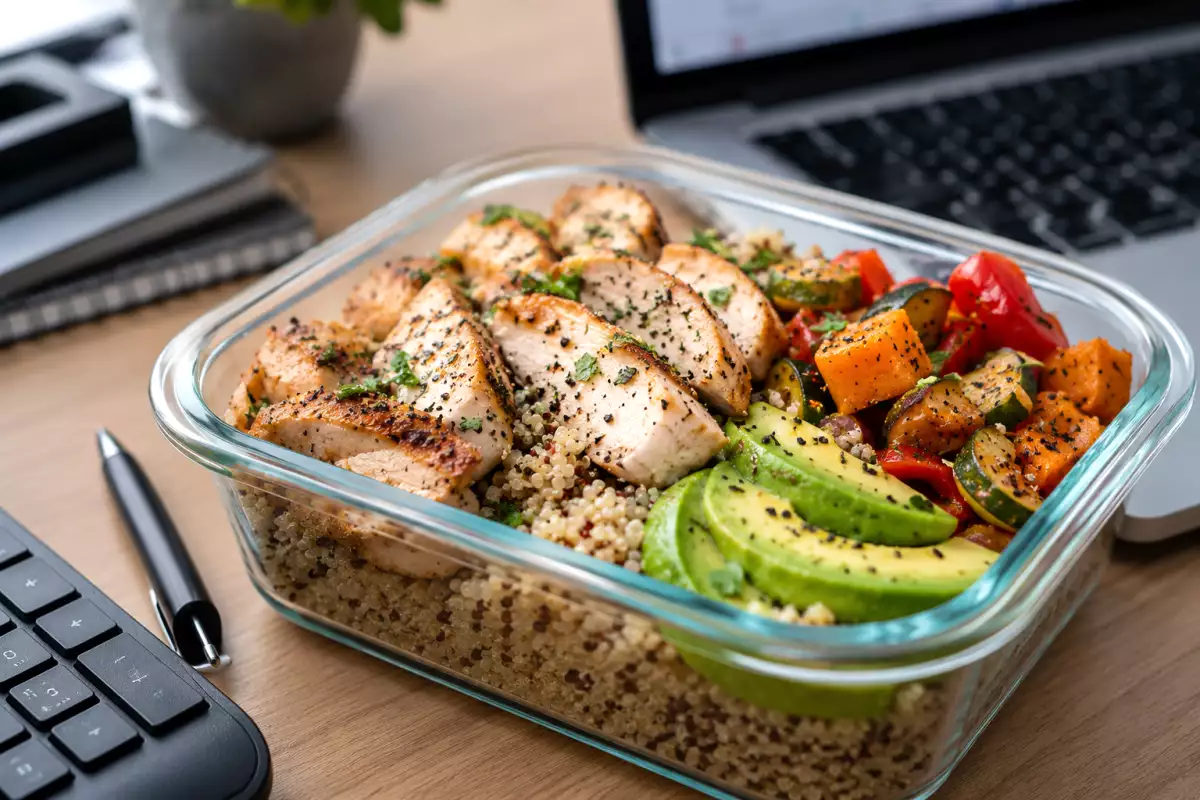 Fünf Tage, fünf verschiedene Rezepte: der perfekte Plan für das Mittagessen zum Mitnehmen zur Arbeit in dieser Woche