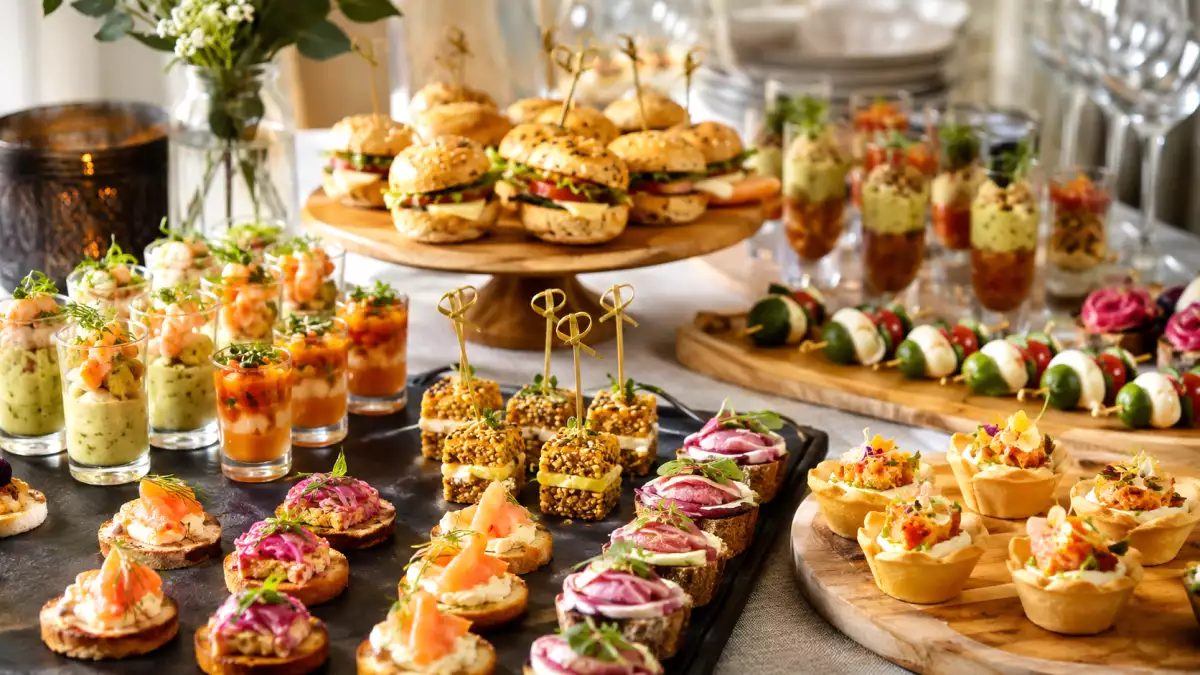 Hausgemachtes Buffet zum Abendessen: 28 Mini-Rezepte für einen Aperitif wie vom Caterer