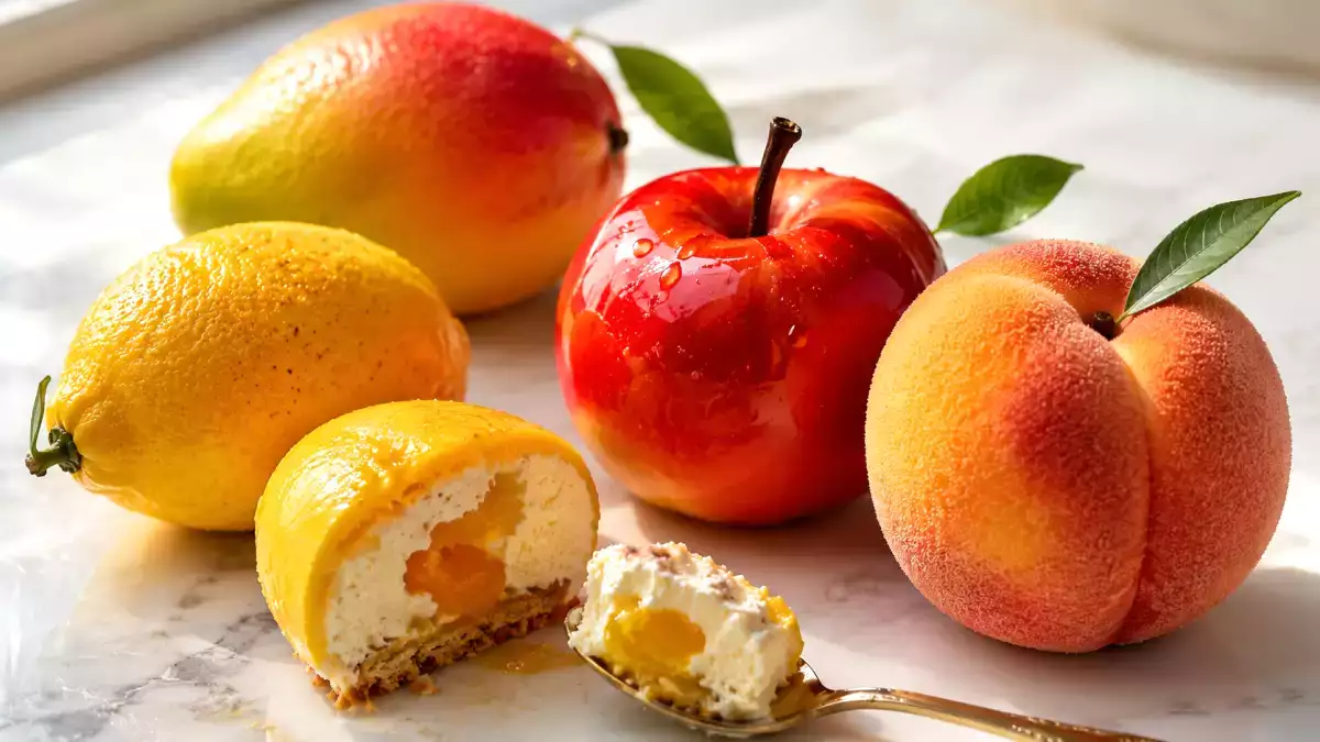 Realistisch aussehendes Obst in der Konditorei: Der neue Trend, der die Augen verwirrt und die Sinne täuscht