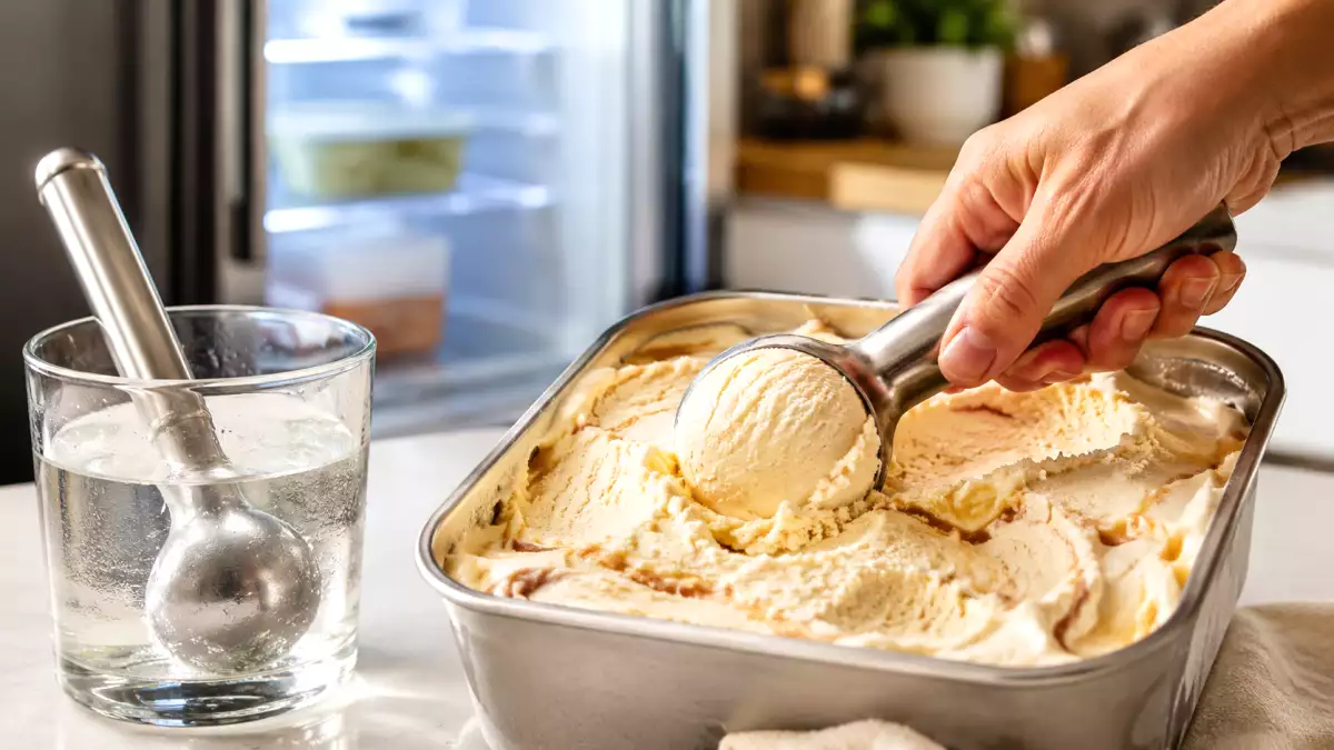 Nie wieder hartes Eis: Der ganz einfache Trick, um Eis direkt aus dem Gefrierschrank zu servieren