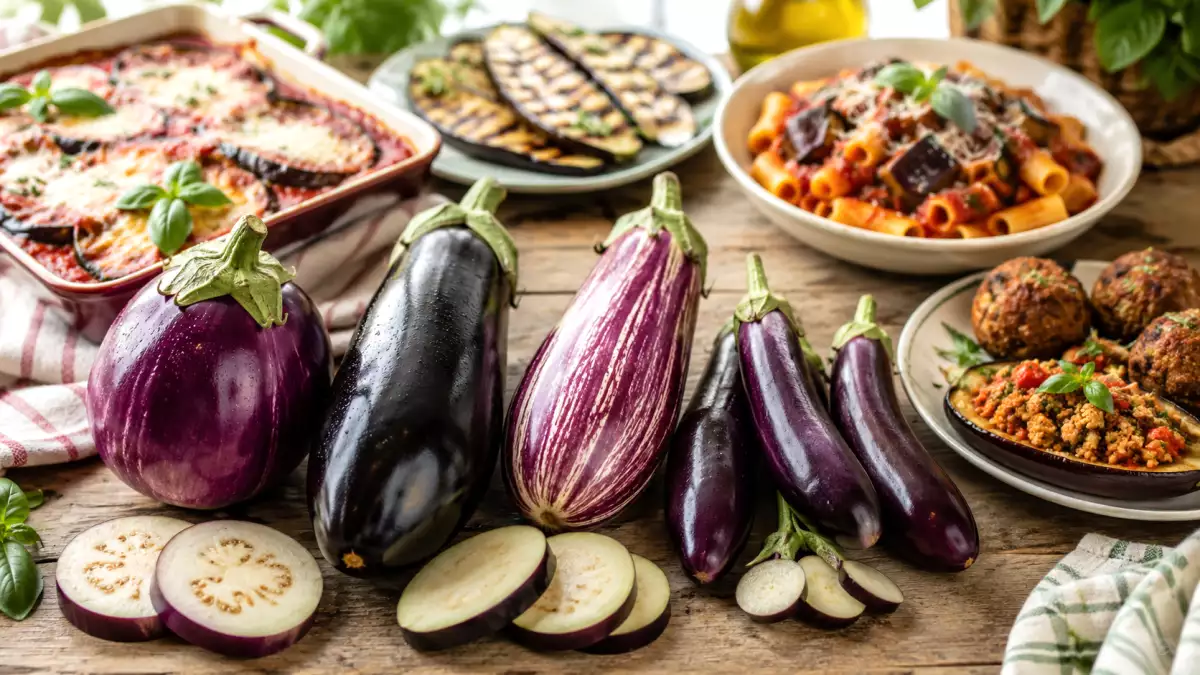 Auberginen: Welche Sorte eignet sich am besten für Parmigiana, vom Grill, zu Nudeln und für Frikadellen?