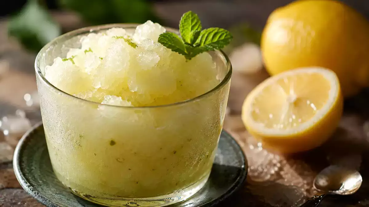 Die einfache Geste, die den Unterschied ausmacht zwischen einem selbstgemachten Granita ohne Maschine … und einem, der wie aus dem Profi-Laden aussieht