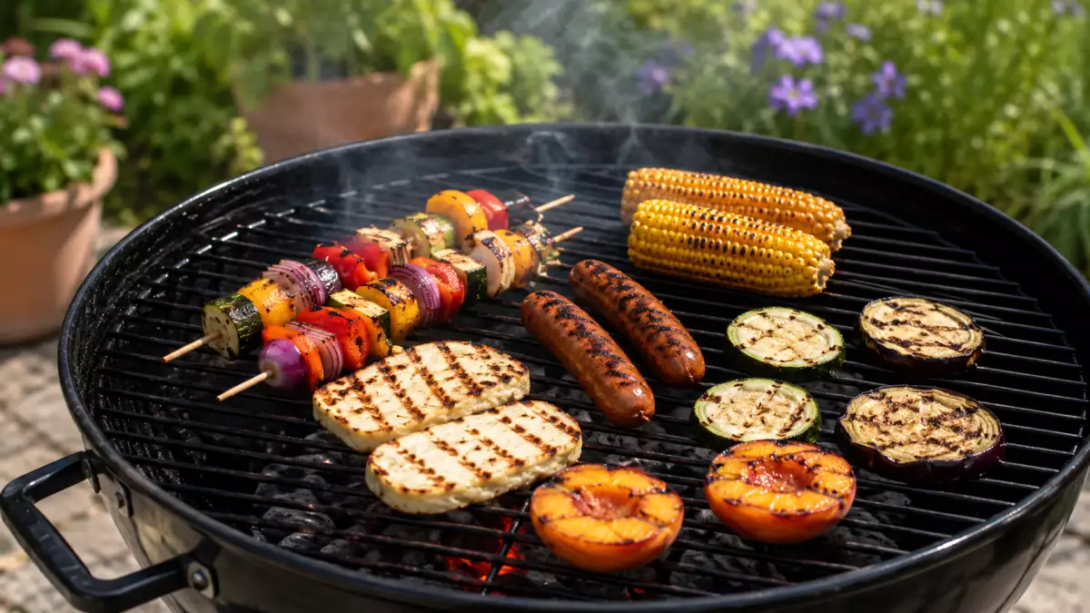 Grillen ohne Fleisch: Warum Gemüse, Obst, Käse und Hülsenfrüchte ebenfalls auf den Grill gehören