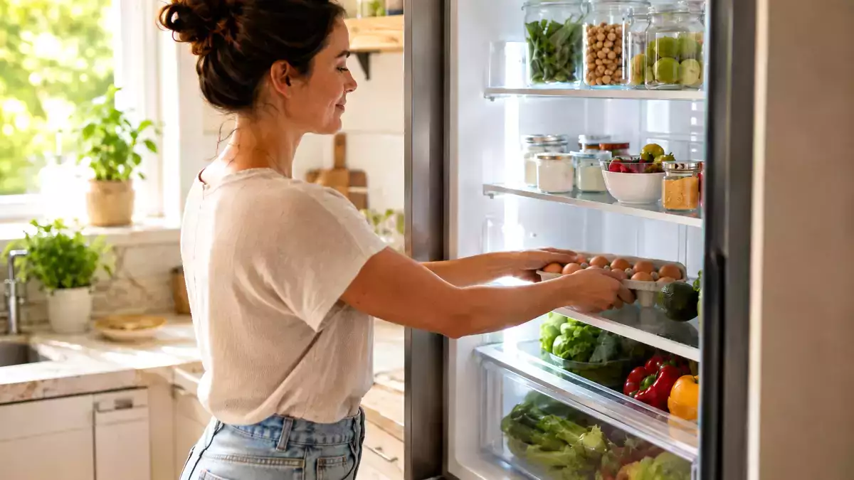 Kühlschrank oder Vorratskammer? Warum liegen Eier im Supermarkt außerhalb des Kühlschranks, müssen zu Hause aber gekühlt werden – besonders im Sommer?