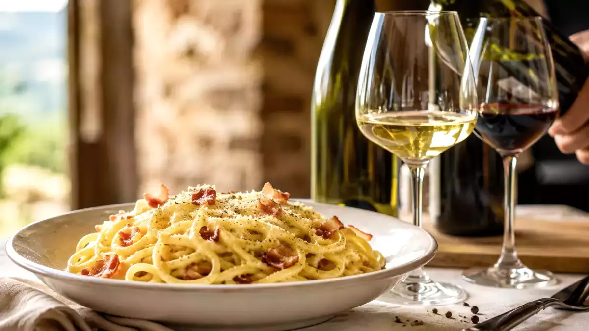 So wählen Sie den perfekten Wein zur Carbonara aus: Praktische Tipps und Empfehlungen von Sommeliers