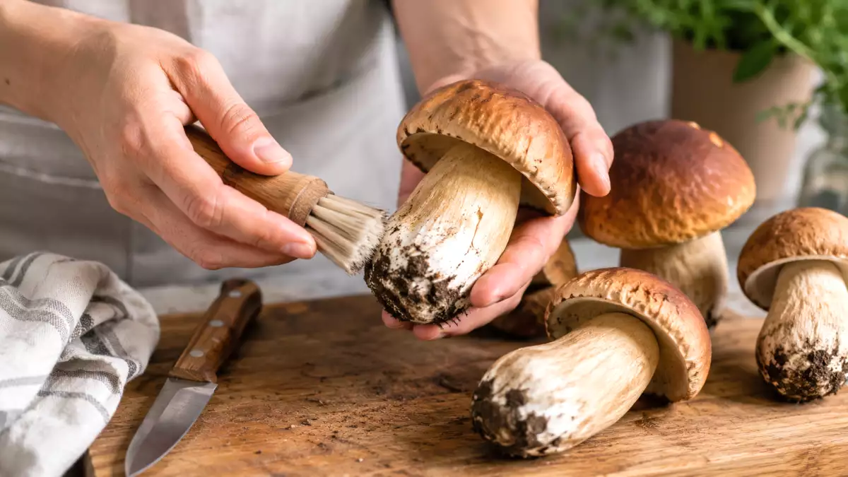 Hast du gerade frische Steinpilze geputzt? Diese einfache Handlung solltest du vor dem Kochen unbedingt vermeiden