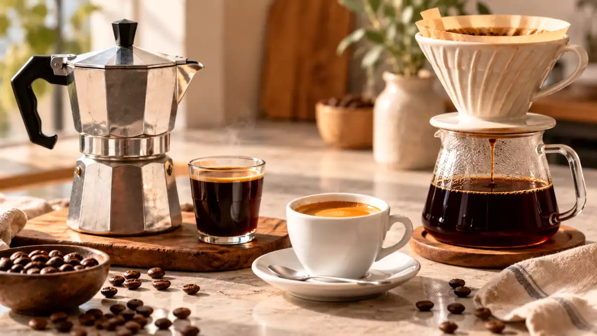 Espresso, Mokkakanne oder Filterkaffee? Welcher Kaffee passt zu Ihnen?