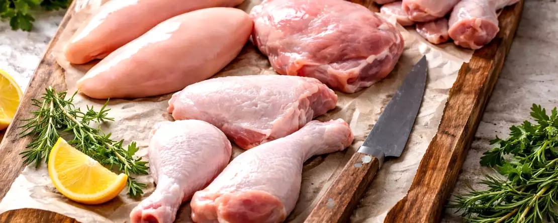 Welchen Teil des Huhns Sie verwenden, hängt von dem Rezept ab, das Sie zubereiten möchten