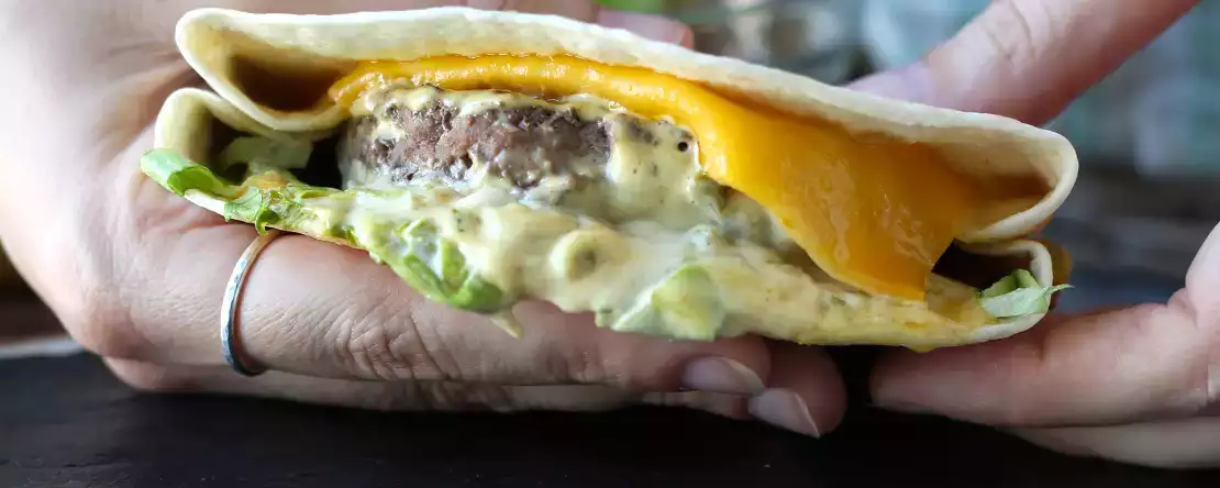 Dieser Wrap schmeckt wie ein Big Mac...und ist in wenigen Minuten fertig!