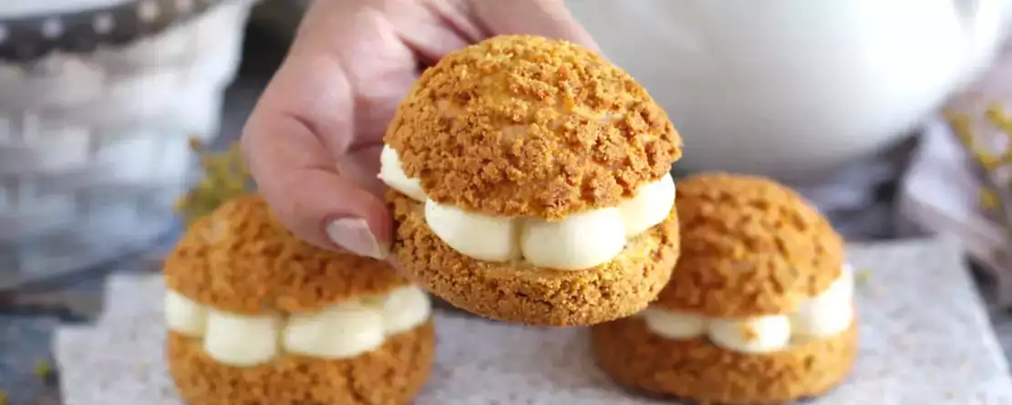 Choux mit Craquelin: die neue süße Obsession mit Schritt-für-Schritt-Rezept und professioneller Verarbeitung