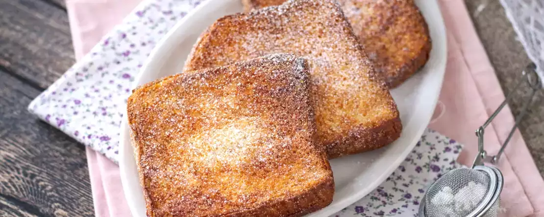 Torrijas und gebratene Milch in der Heißluftfritteuse: die beiden großen Ostersüßigkeiten, die auch ohne Pfanne gelingen.
