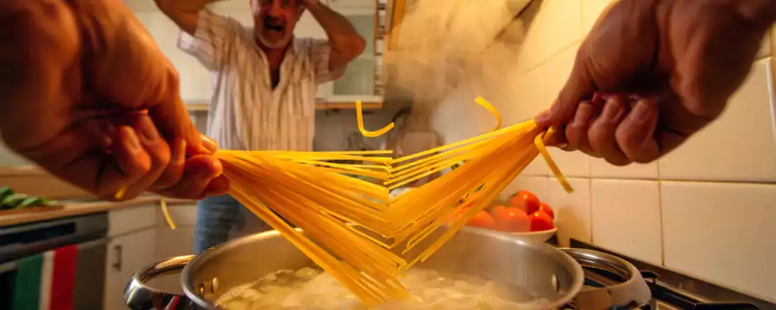 Warum Pasta in Italien nicht kaputt geht (und sie es im Ausland immer noch nicht wirklich verstehen)