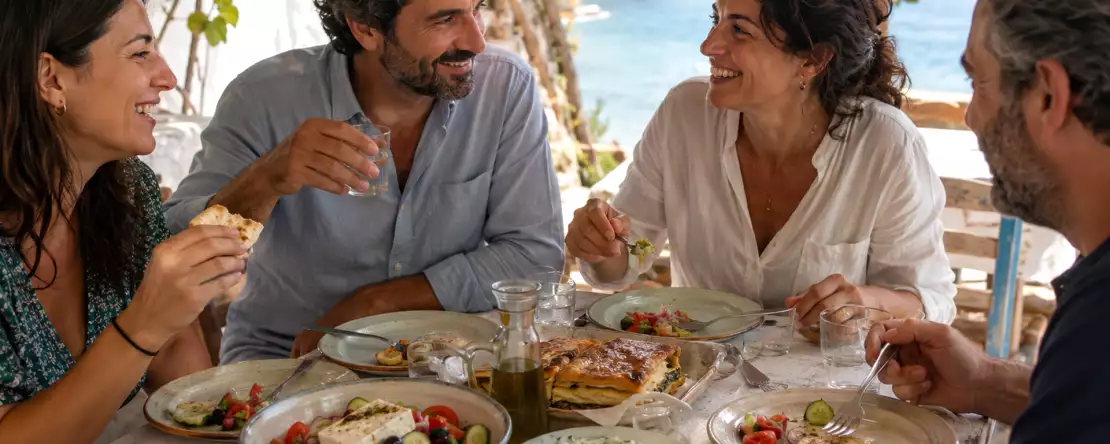 Sieben griechische Rezepte für eine mediterrane Mahlzeit, ohne dass man immer das Gleiche kochen muss.