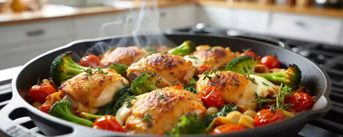 8 schnelle und einfache Gerichte aus der Pfanne: Rezepte, mit denen Sie in Minutenschnelle Mittag- und Abendessen zubereiten können