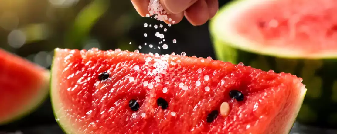 Salz auf der Wassermelone: Funktioniert das wirklich oder ist es nur der x-te virale Hype?
