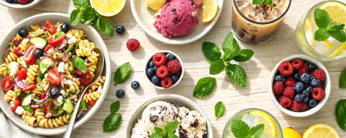 Mit nur 3 Zutaten zauberst du 8 unwiderstehliche Sommerrezepte, die du den ganzen Sommer über immer wieder zubereiten möchtest