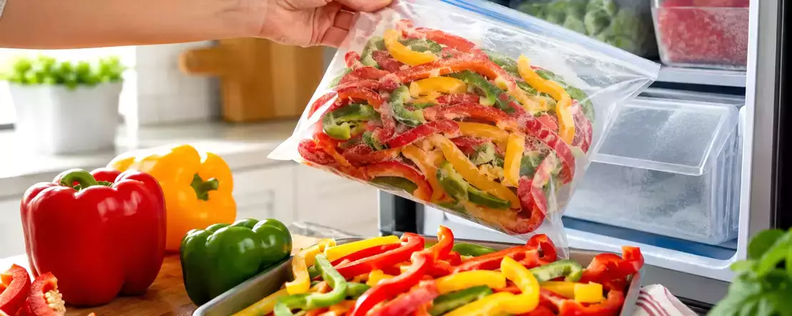 So friert man Paprika im Sommer ein, um sie den ganzen Winter über zu verwenden: Der Schritt, der verhindert, dass sie verderben