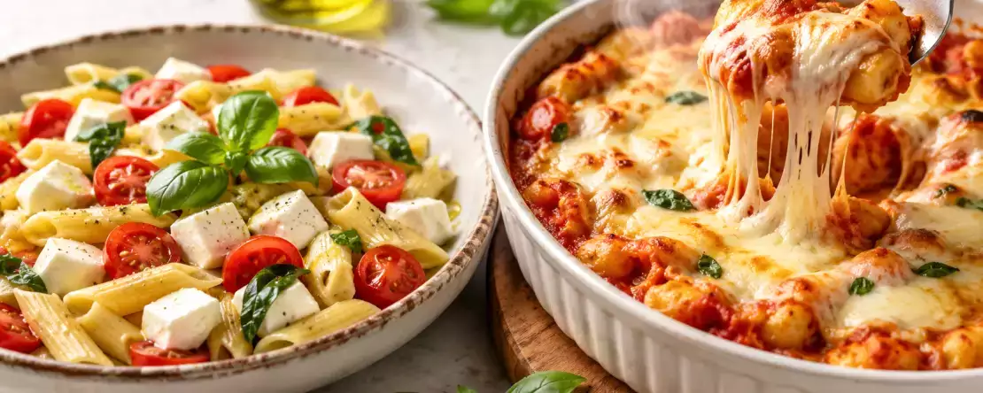 Roher oder gekochter Mozzarella in der Pasta? Der Unterschied, der das Gericht verändert