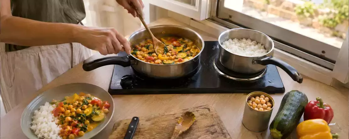 7 einfache Abendessen für den Urlaub, die Sie fast ohne Küchenausstattung oder Kochutensilien zubereiten können