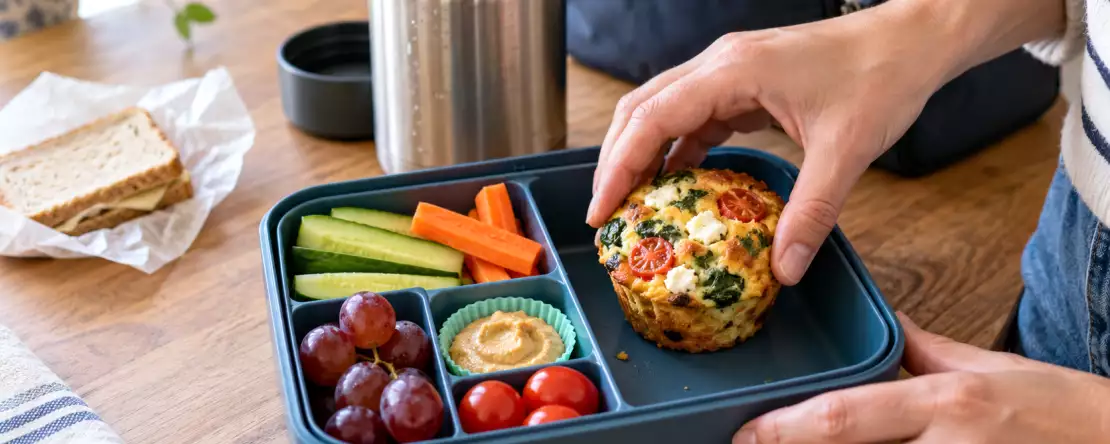 Keine Lust mehr auf Sandwiches? 5 Lunchpakete mit Muffins, Suppe und Bento