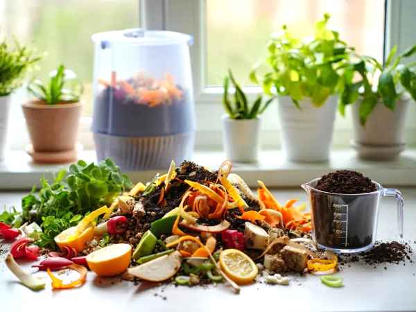 Express-Kompost in der Wohnung: Verwandeln Sie Ihre Küchenabfälle in Gold für Ihre Pflanzen!