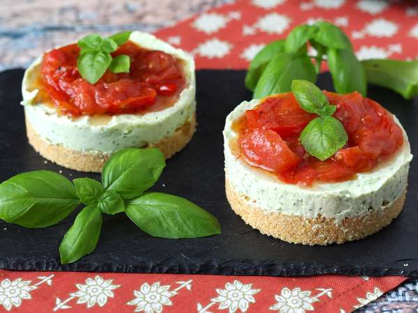 Der salzige Sommerkäsekuchen, bei dem sich alle einig sind