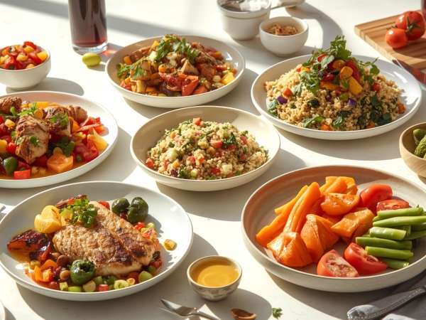 12 leichte, aber leckere Rezepte mit weniger als 400 Kalorien pro Portion, ideal für eine gesunde Ernährung ohne Verzicht