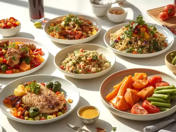 12 leichte, aber leckere Rezepte mit weniger als 400 Kalorien pro Portion, ideal für eine gesunde Ernährung ohne Verzicht