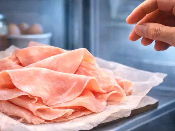 Haben Sie tagelang offen gekochten Schinken gegessen? Achten Sie auf das Salmonellenrisiko