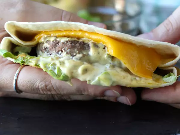 Dieser Wrap schmeckt wie ein Big Mac...und ist in wenigen Minuten fertig!