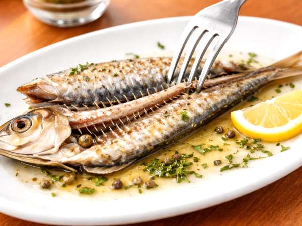 Wie man Sardinengräten entfernt, ohne den Fisch zu zerlegen und ohne Zeit in der Küche zu verschwenden