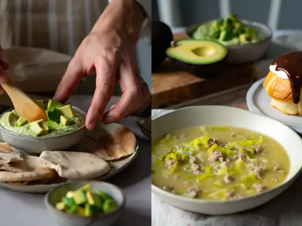 Tagesmenü, 22. Juni: köstliche Hummus-Variationen, herzhafte Suppen und süße Cruffins