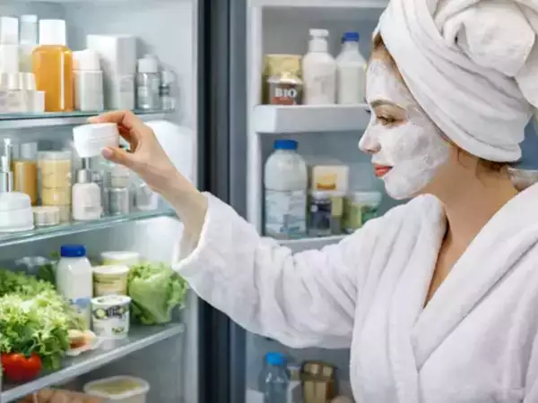 Manche Kosmetikprodukte entfalten ihre Wirkung nur dann voll und ganz, wenn sie im Kühlschrank aufbewahrt werden … und fast niemand spricht darüber