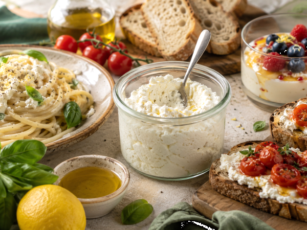 Steht noch ein Becher Ricotta in Ihrem Kühlschrank herum? Diese leckeren Ideen können Ihr Essen retten