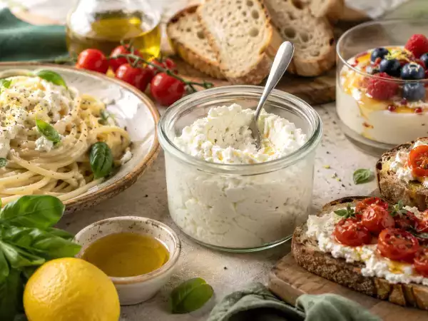 Steht noch ein Becher Ricotta in Ihrem Kühlschrank herum? Diese leckeren Ideen können Ihr Essen retten