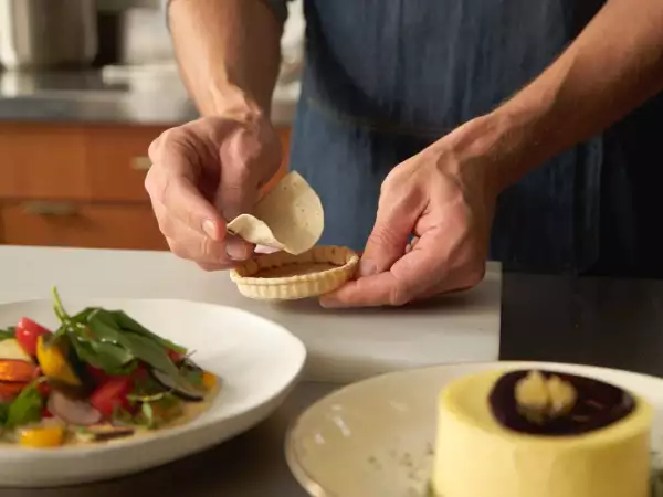 Tagesmenü, 25. Juni: köstliche Quiches, Auberginen und Marzipan-Mousse