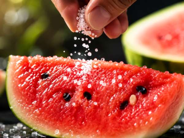 Salz auf der Wassermelone: Funktioniert das wirklich oder ist es nur der x-te virale Hype?